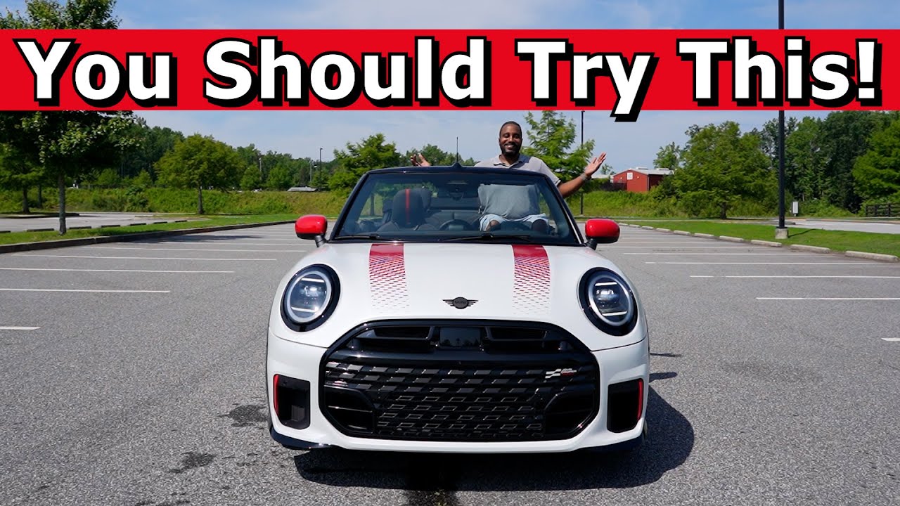 You should drive 1 of these at least once! - 2025 MINI Cooper JCW Convertible Review
