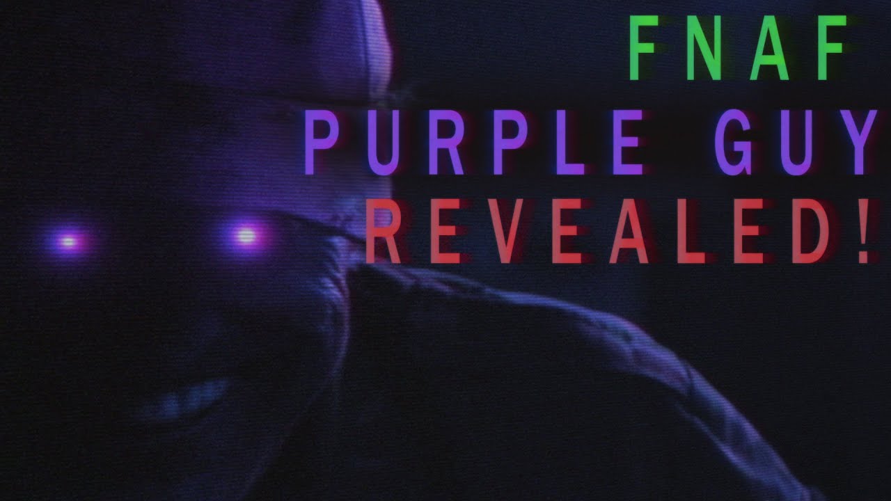 Представлен Фиолетовый Парень из FNAF!
