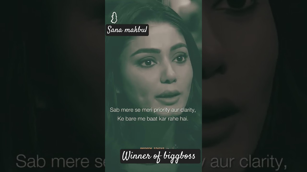 winner 🏆of Bb Ott3 1 and only sana makbul👸 telling about friendship ♾💯 