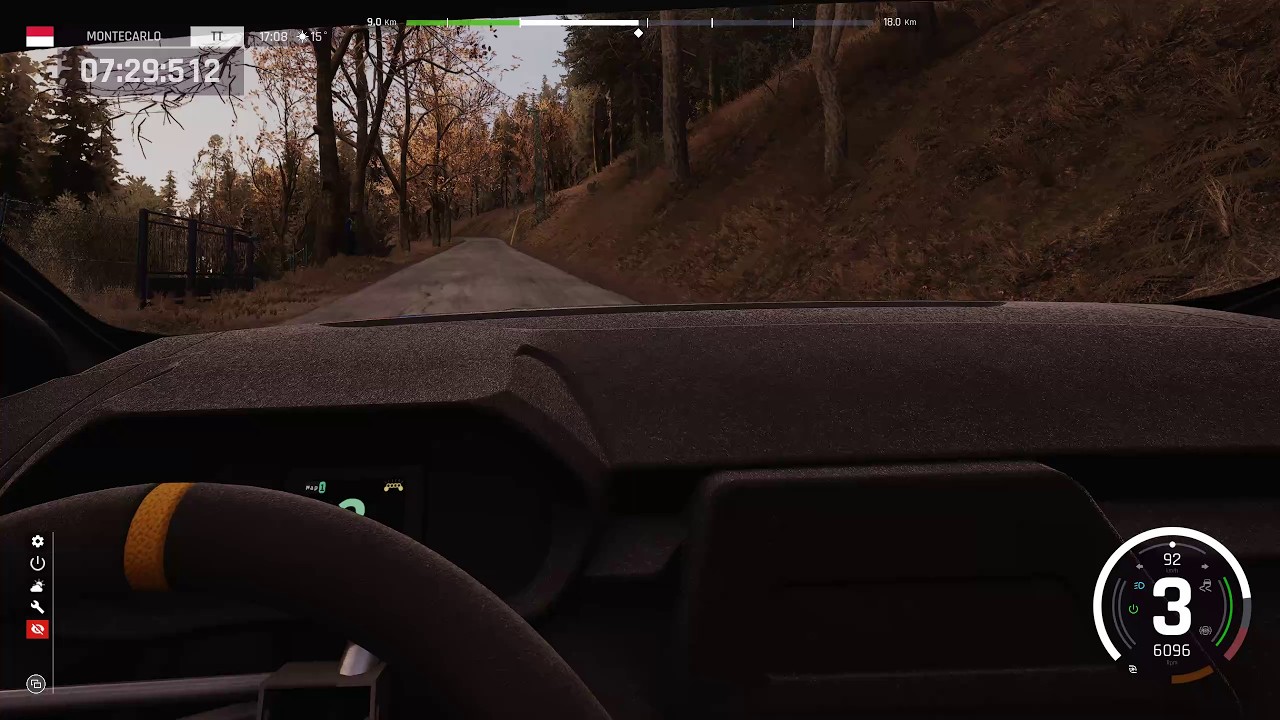 Assetto Corsa Rally VR Montecarlo - Col de Turini (La Bollène-Vésubie - Peïra Cava)