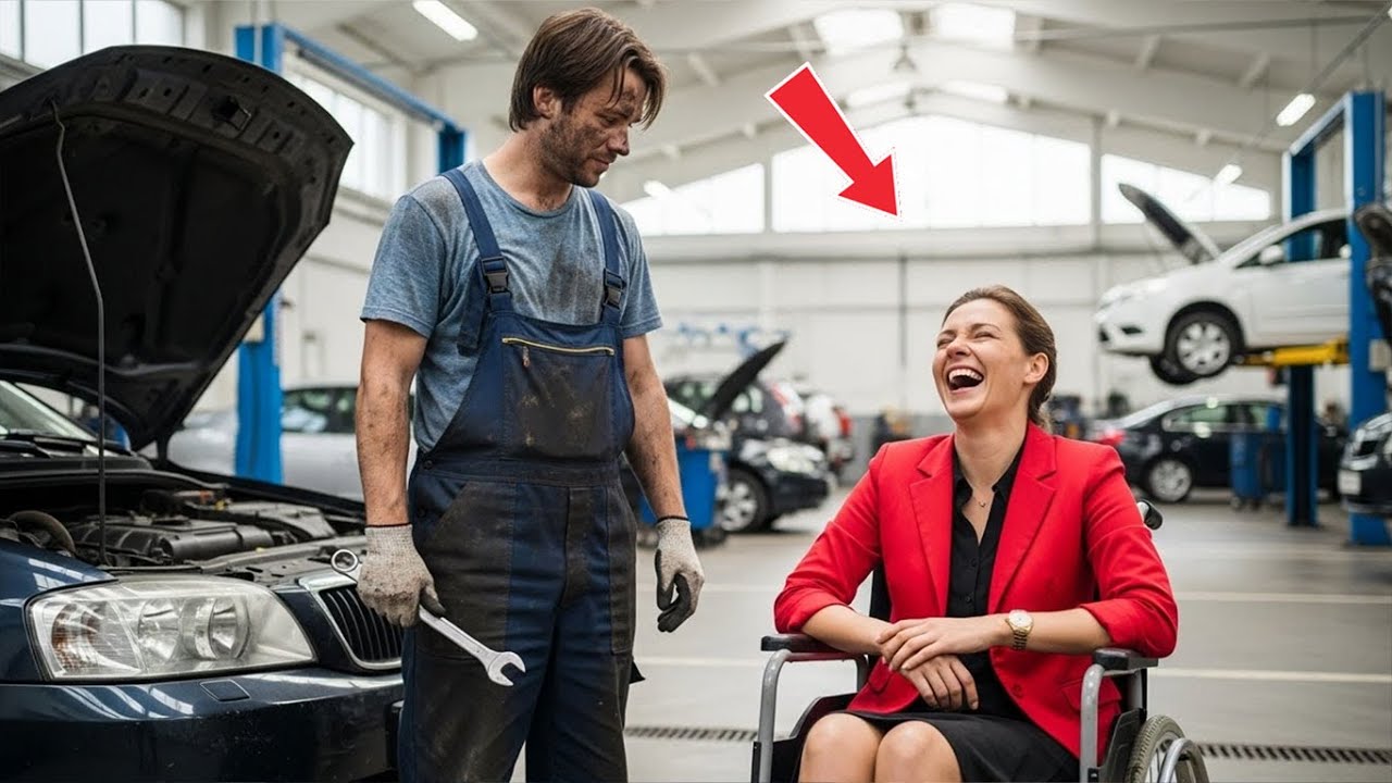 «Я ЗРОБЛЮ ТАК, ЩО ВИ ЗНОВУ ХОДИТИМЕТЕ»,—СКАЗАВ МЕХАНІК  МІЛЬЙОНЕРКА ЗАСМІЯЛАСЯ… АЛЕ ПОТІМ ЗУПИНИЛАСЯ