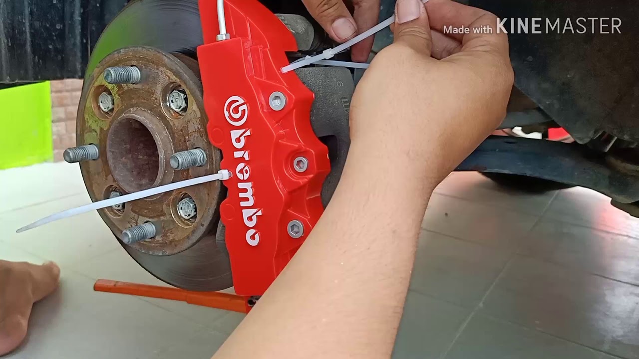 Cara Pasang Cover Brembo Avanza Xenia
