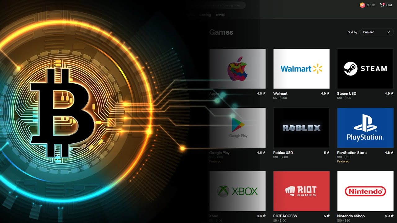 خرید گیف کارت با رمز ارز | bitrefill.com