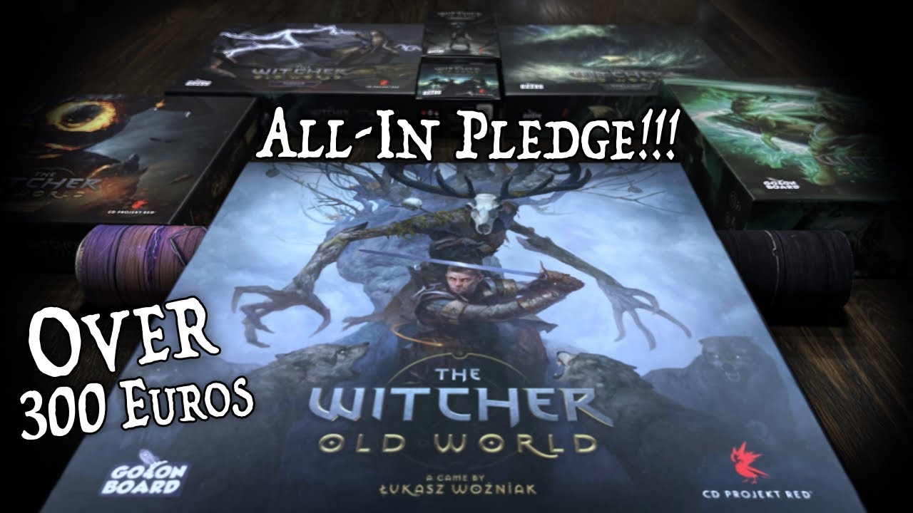 This Kickstarter Took YEARS and OVER 300 EUROS To Get!!!!! (Witcher Old World Unboxing)