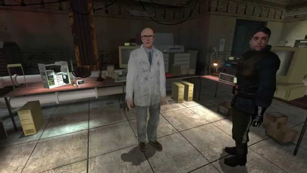 Half-Life 2 Beta: Kleiner's lab (E3 2002) version [1080p]