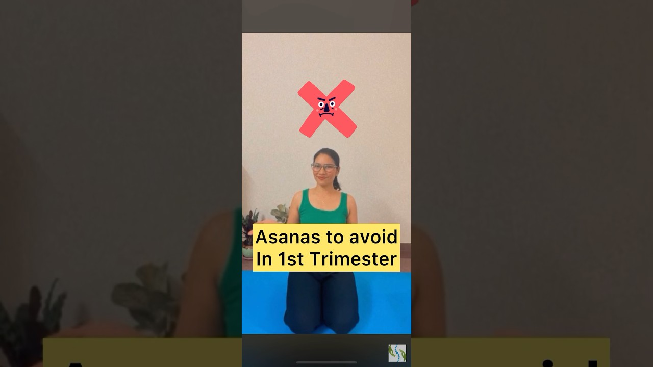 Yoga poses to avoid during 1st trimester pregnancy #pregnancy exercises