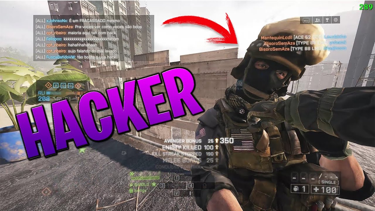 vs HACKER - Battlefield 4