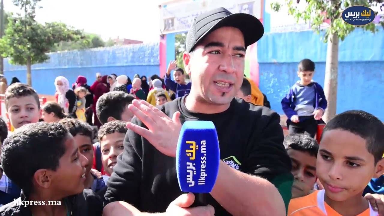 أولياء تلاميذ مدرسة طه حسين بمدينة برشيد يحتجون على التوقيت المدرسي الجديد