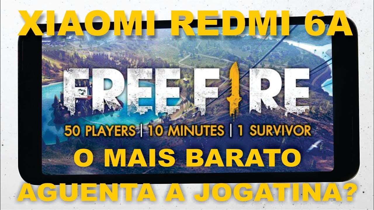 Xiaomi Redmi 6A - Desempenho em jogos! Será que aguenta Free Fire e outros igual o Redmi 6?