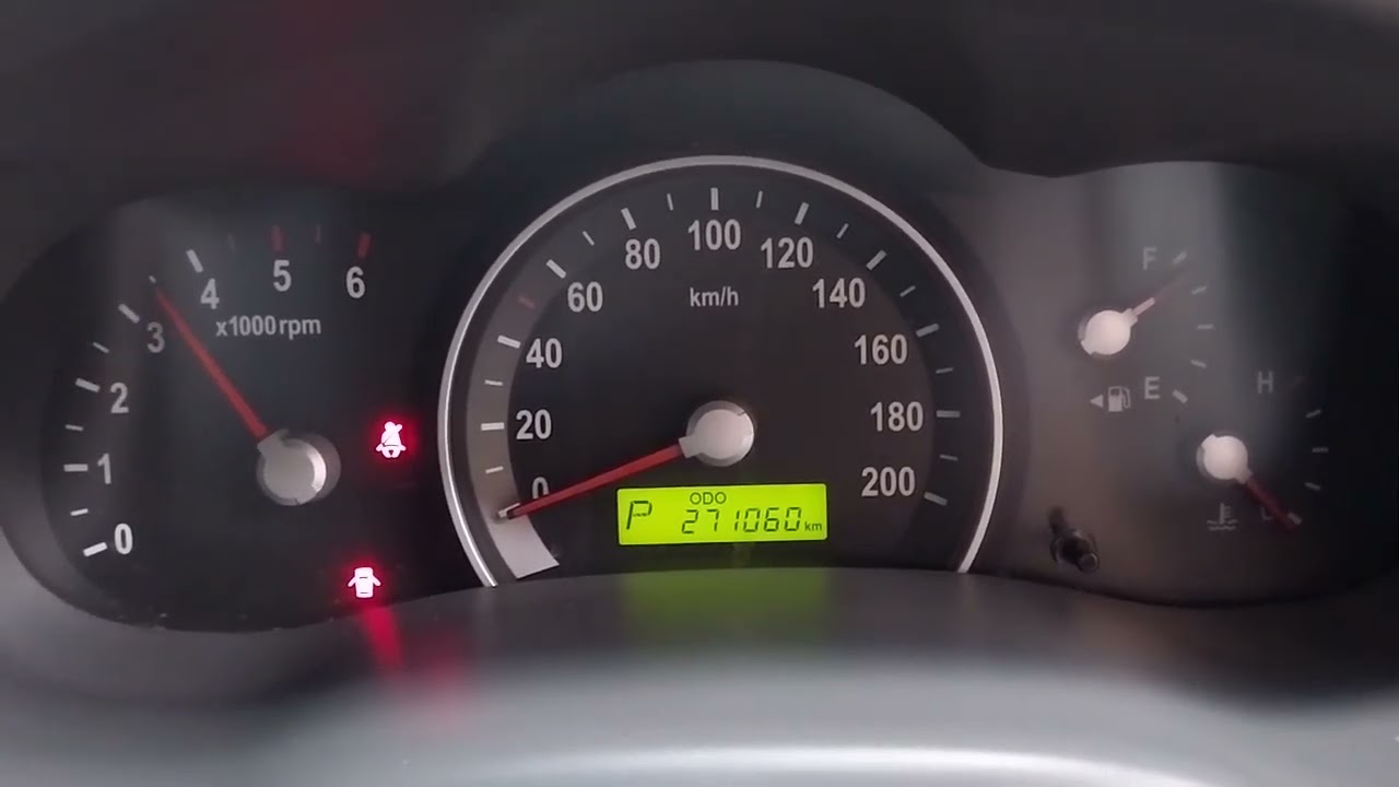 2009 KIA GRAND CARNIVAL 2.9TD ENGINE TEST NMW08135