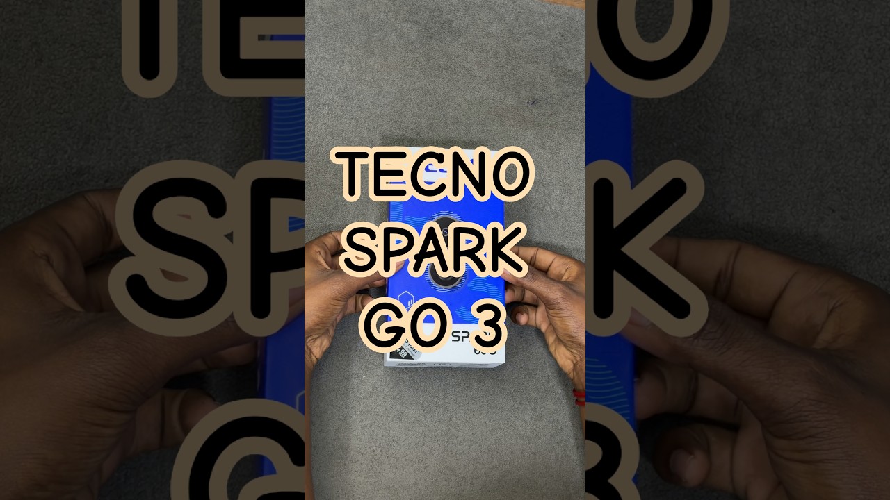 TECNO SPARK GO 3 UNBOXING FIRST LOOK 
