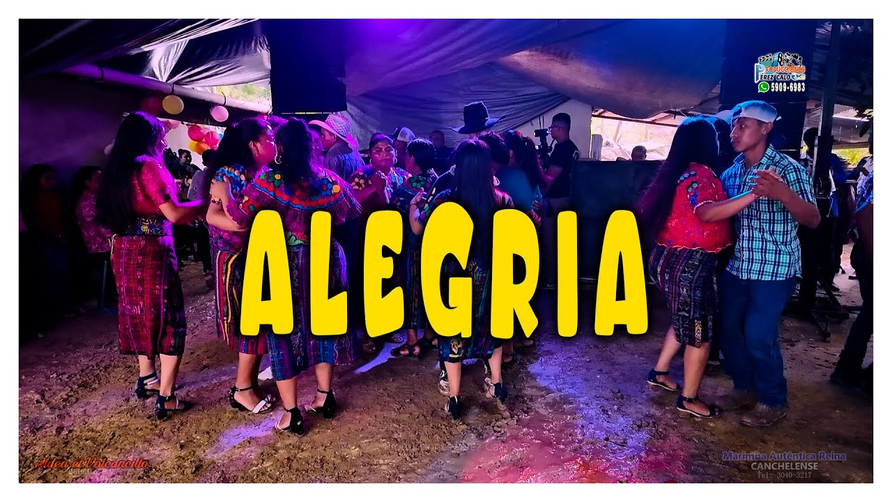 ✅ Así se disfrutó del baile social en Aldea el Volcancillo con Marimba Auténtica Reina Canchelense