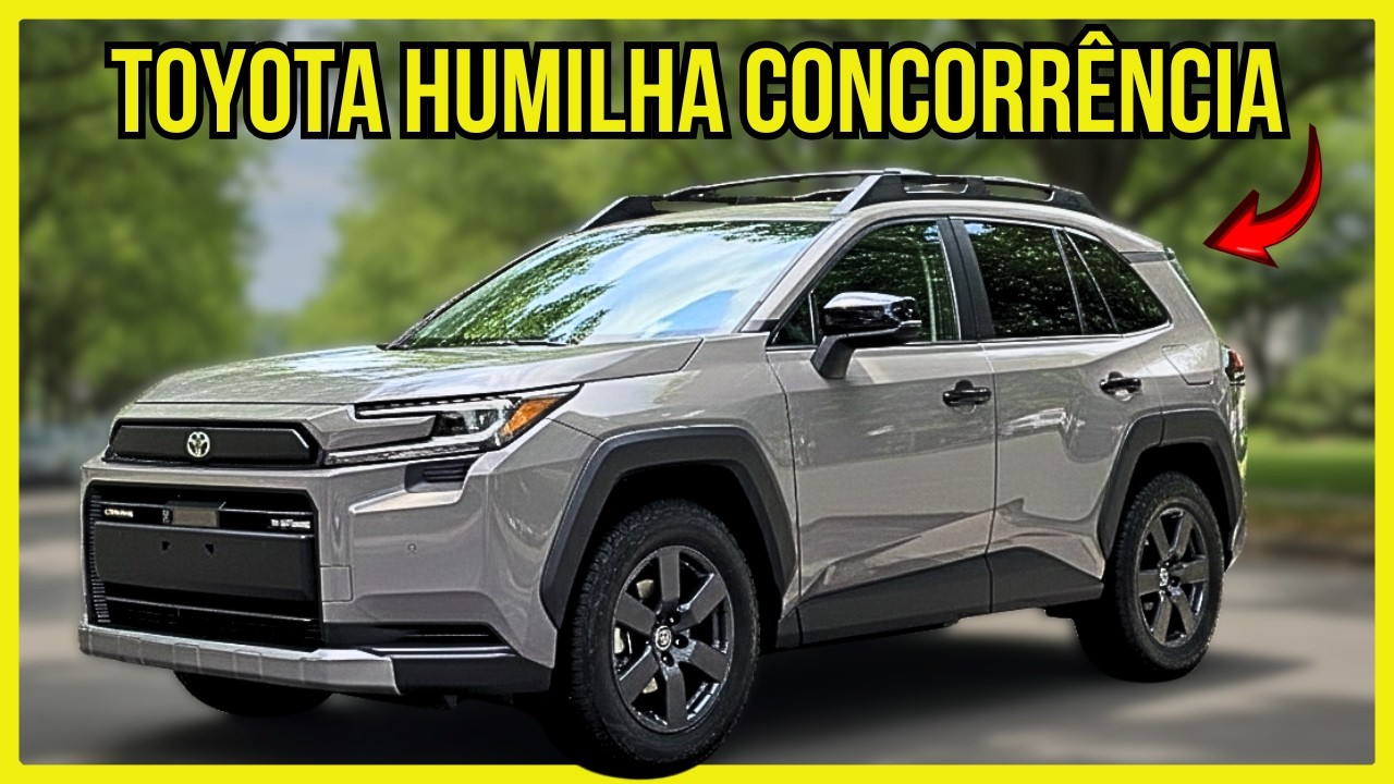 TOYOTA APRESENTA LANÇAMENTOS de 2026 e HUMILHA a CONCORRÊNCIA! RIVAIS entram em DESESPERO 😱