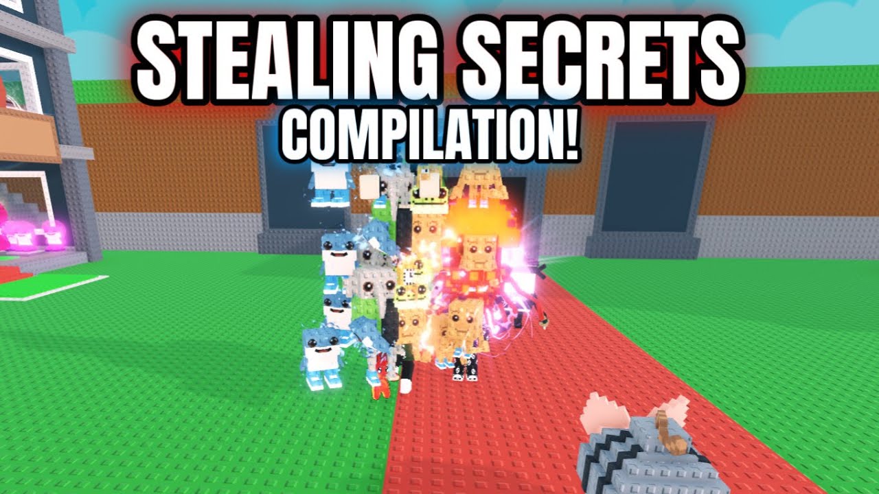 🫨 SECRET STEALING COMPILATION IN STEAL A BRAINROT! 😮&zwj;💨