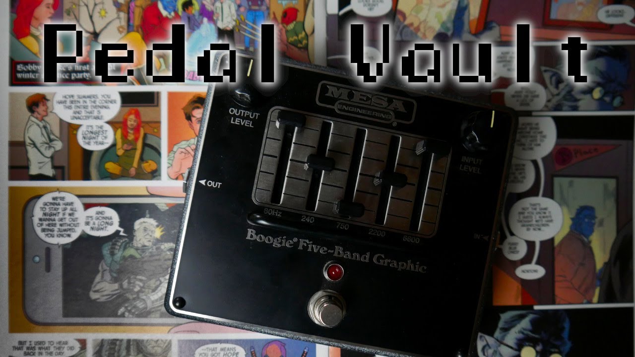 Mark4 EQ in a Box? Mesa Engineering Boogie Five-Band Graphic EQ Pedal review (Pedal Vault)