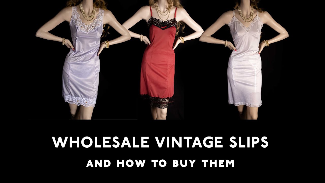 Как купить оптом винтажные комбинации в магазине Nylon Nostalgia.