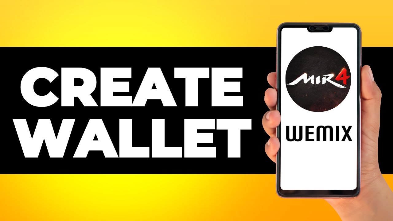 How to Create WEMIX Wallet for MIR4 (Step by Step)