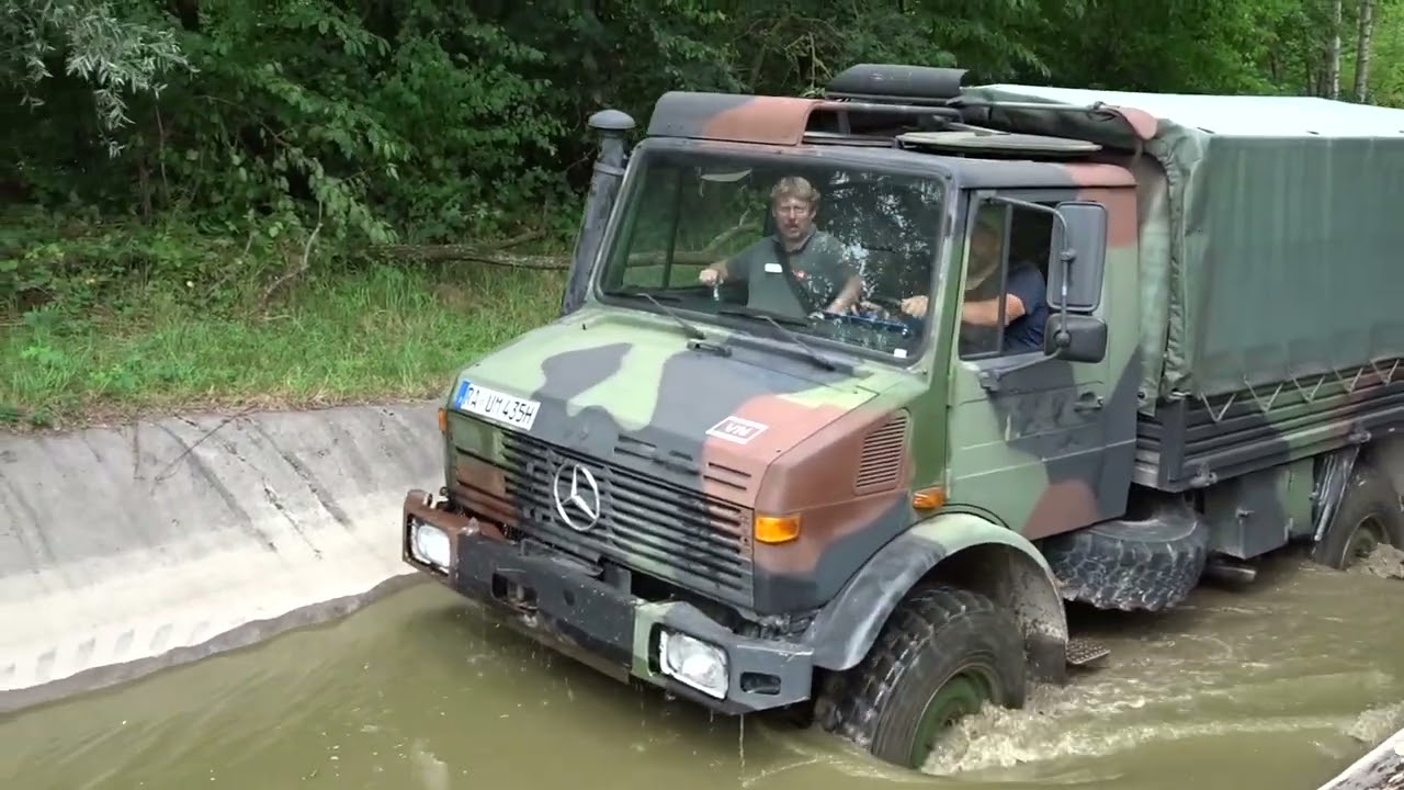 Beim Unimog Intensivtraining des Unimog Museum in Ötigheim 2025
