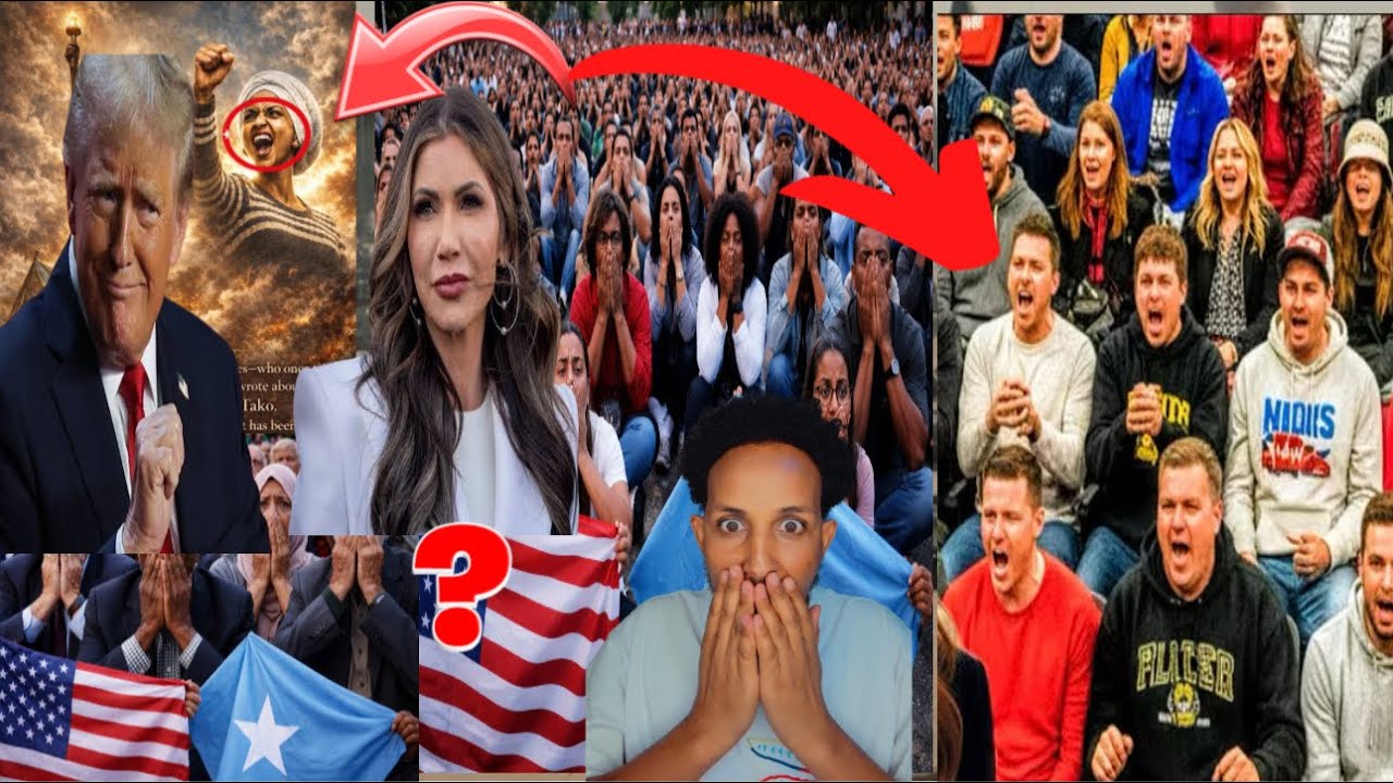 #GUUSHII UGU WEENEED XISBIG Democracy oo  XILKA KA QAADEY GABADHII ABANIGA GUDAH TRUMP U QABILASANEE