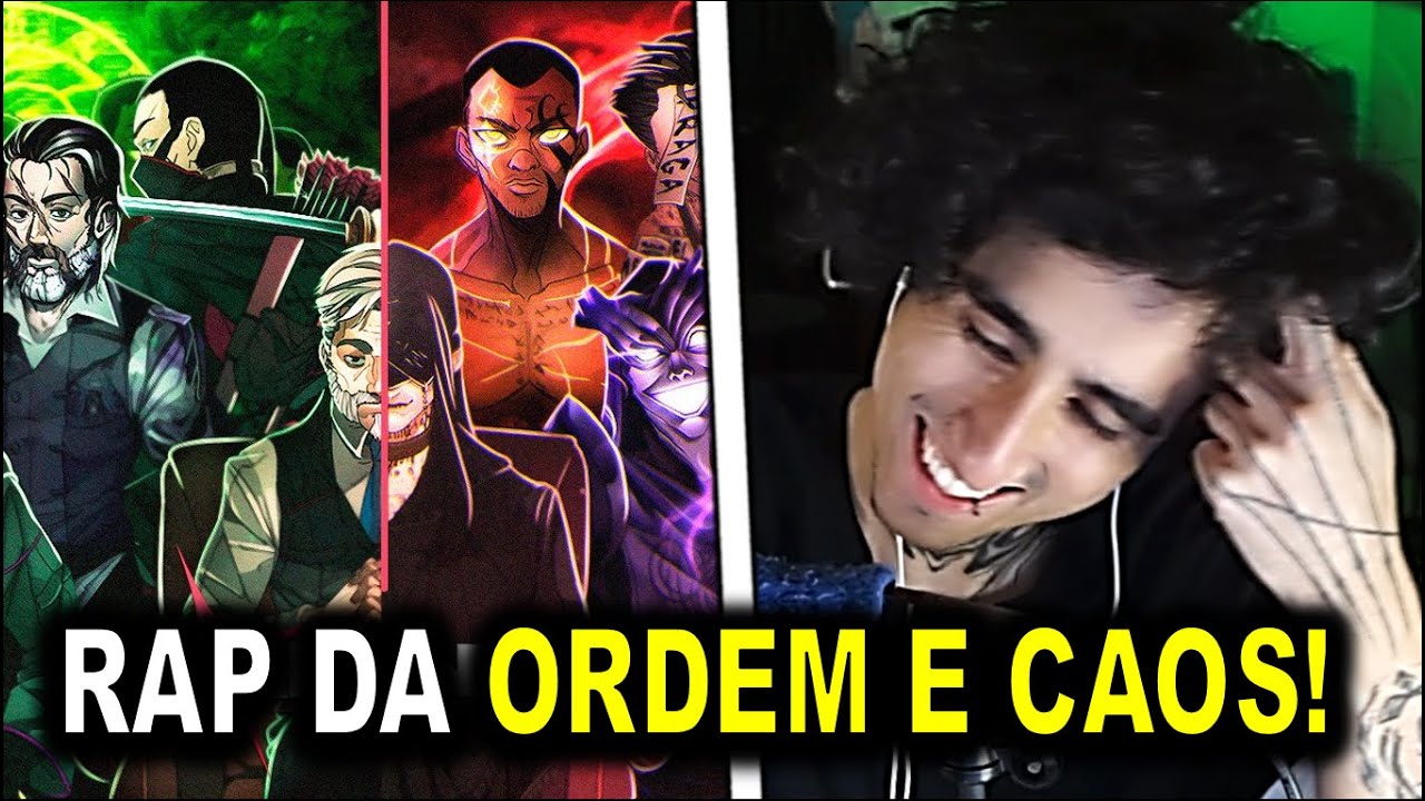 FELPS REAGINDO AO DROP DA ORDEM E ESCRIPTAS!!! (Ordem e Caos)