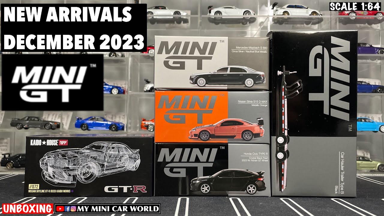 『MY MINI CAR WORLD』UNBOXING NEW ARRIVALS MINI GT (DECEMBER)