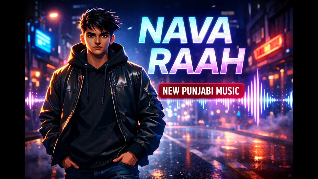NAVA RAAH 🔥 | New Punjabi Song 2026 | Urban Night Vibe | Punjabi Rap Song