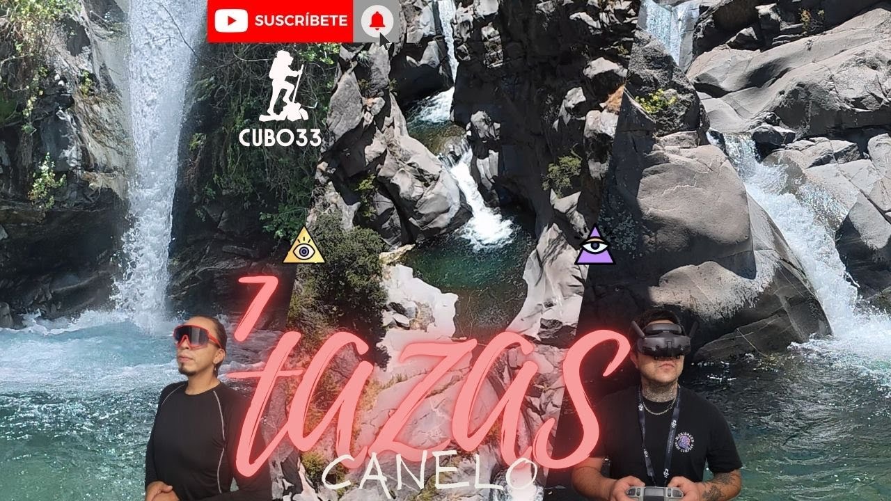 🌿EXPLORANDO🏞️ 7 TAZAS ⛏️ EL CANELO 7 POZAS 📸Magia y 🏕️Naturaleza CAJON DEL MAIPO 🦎(dji avata 2 ✈️)🇨🇱