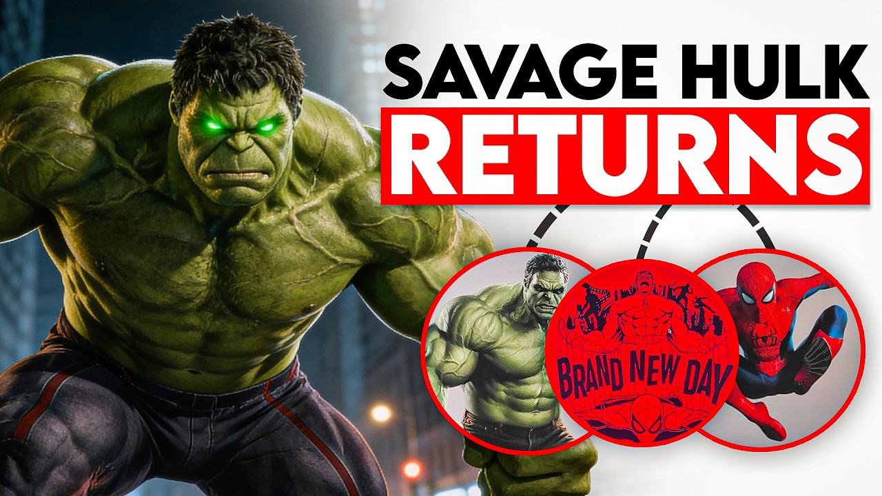 FIRST LOOK At SAVAGE Hulk & Spider-Man ORGANIC WEBS in BRAND NEW DAY!