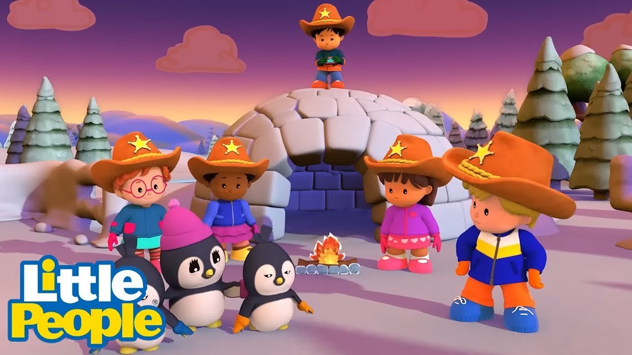 Cowboys In the Snow! | Little People | Video for kids | WildBrain Little Ones
