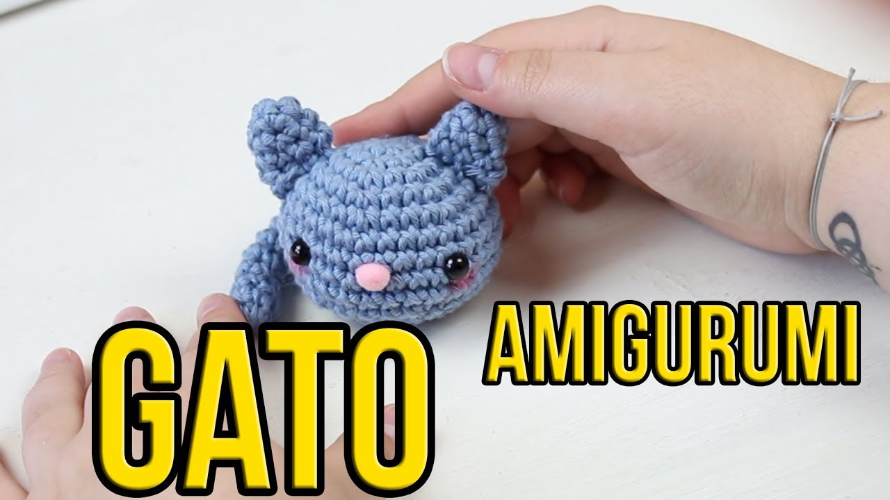 Gato amigurumi tutorial  - DIY crochet cat - Ganchillo hasta la luna