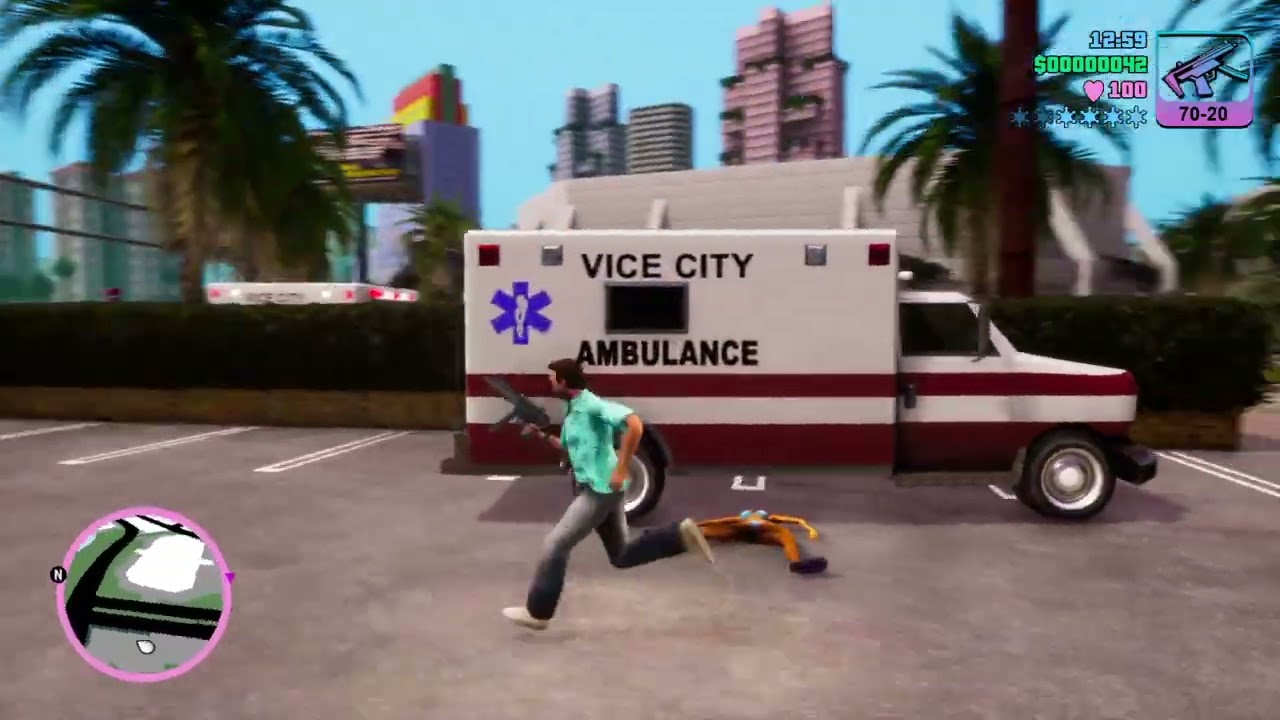Grand Theft Auto: Vice City The Definitive Edition 4 Star Rampage