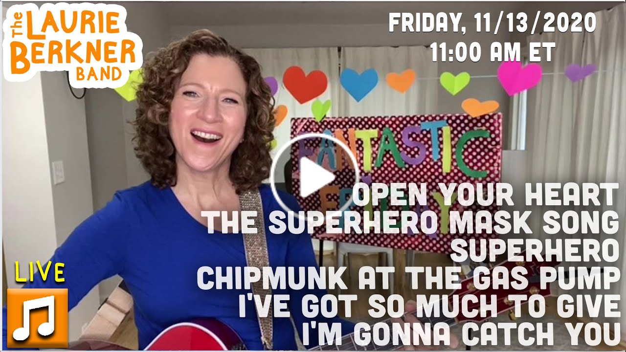 LIVE Berkner Break | Fri., Nov. 13 | Superhero, Open Your Heart, Chipmunk, Catch You, Mask & More