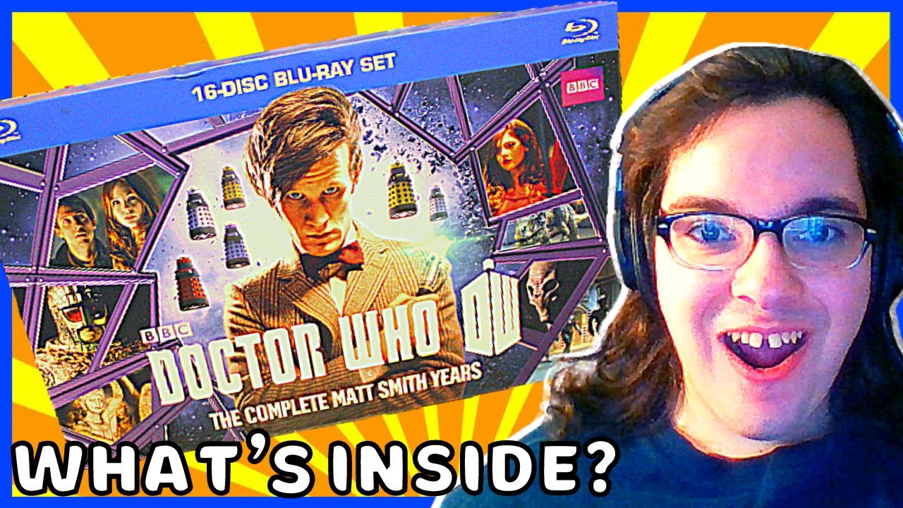 Unboxing Doctor Who The Complete Matt Smith Years Blu-ray Collection from John Fischer!