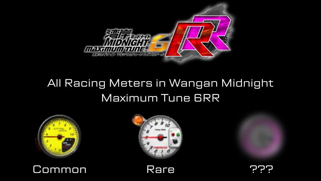 [WMMT6RR] All Racing Meters
