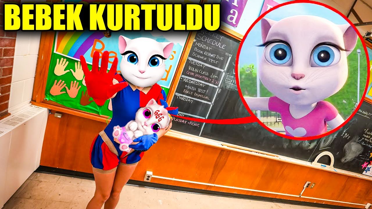 MY TALKİNG ANGELA' NIN BEBEĞİNİ BULDUM VE KURTARDIM! BEBEK YAŞIYOR MU ?! (Gerçek Hayatta Angela)