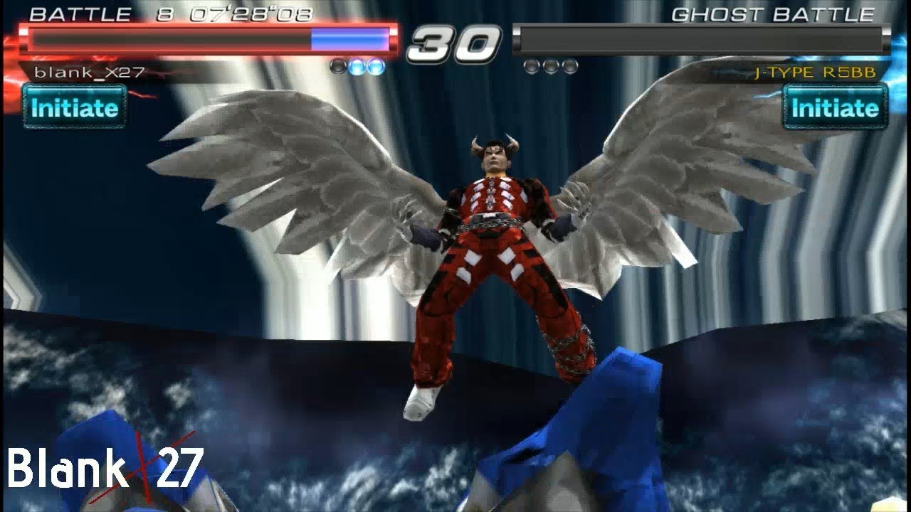 Broken Tekken 6 PSP DEVIL JIN GHOST BATTLE PLAY
