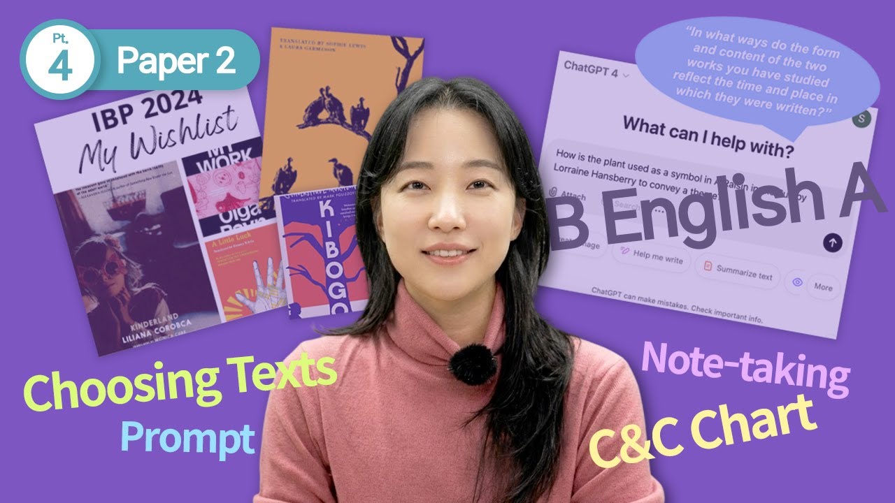 Choosing 2 Works of Study and Best Prompt for IB English Lang Lit P2