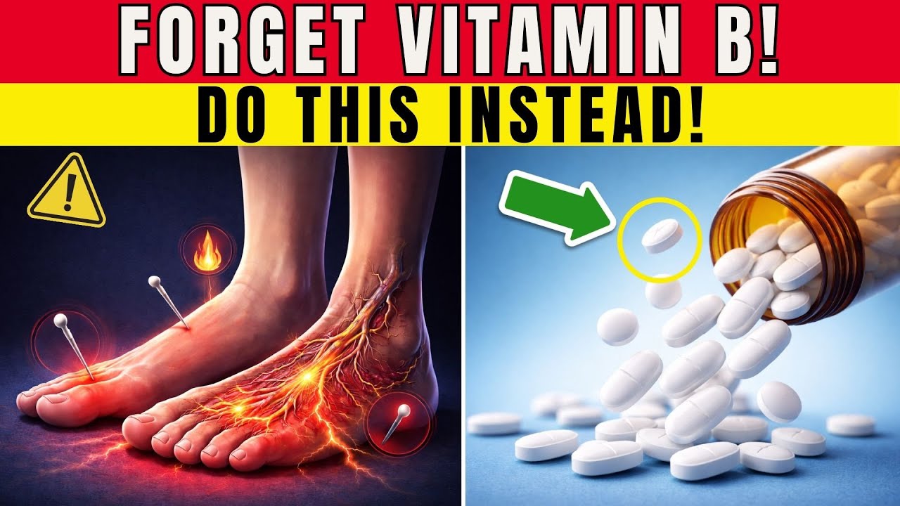 Leg Pain from Neuropathy? Here’s Why B Vitamins Failing! | Senior Health Tips