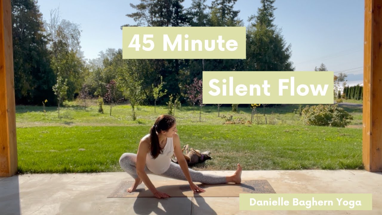 Full Body Silent Flow | 45 Minute Mindful Vinyasa Yoga