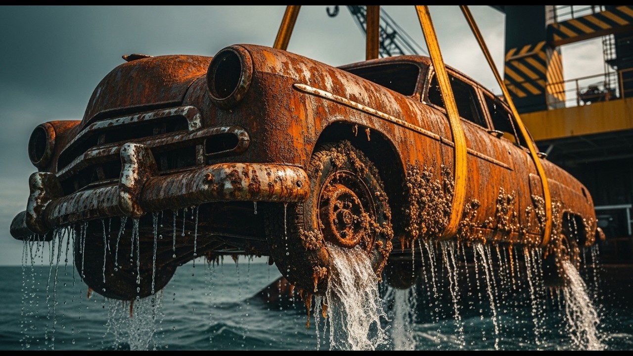 Divers Discovered a Vintage Porsche 356 at the Bottom of the Ocean After 55 Years