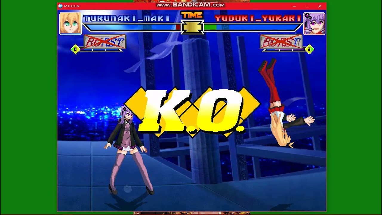 TSURUMAKI MAKI  vs  YUDUKI YUKARI | MFJ 1.1b DELUXE