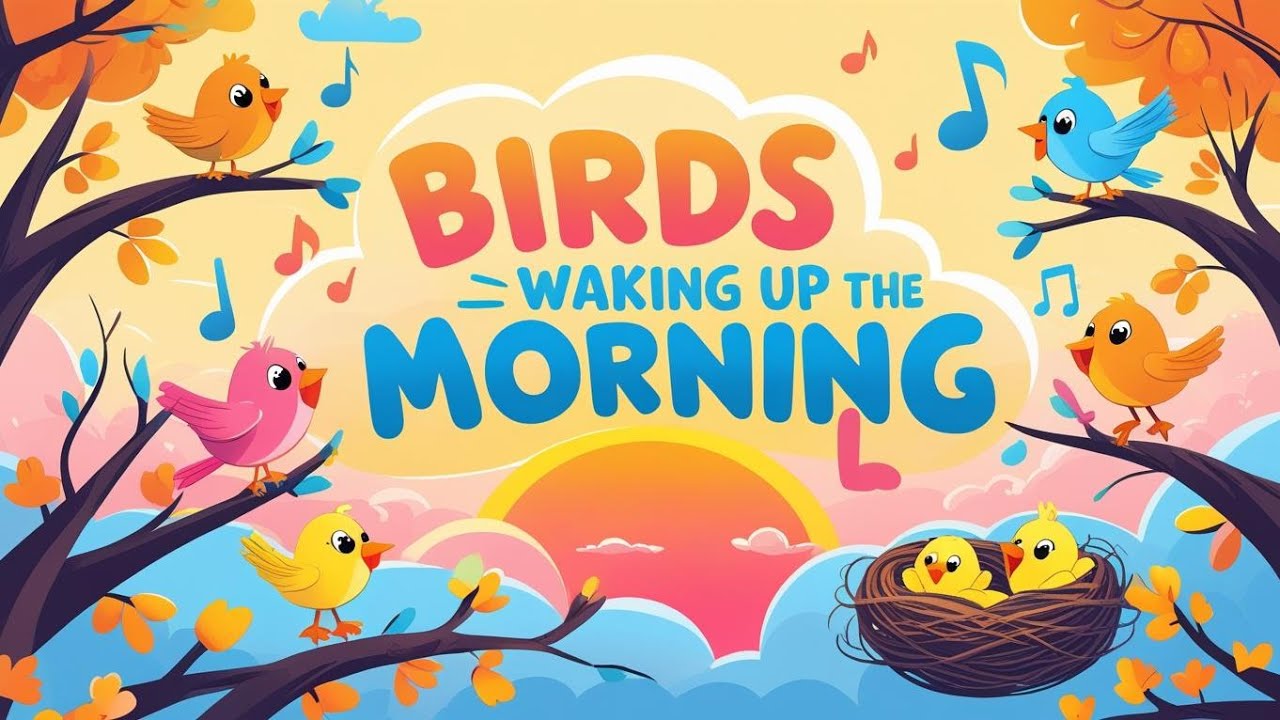 “Birds Waking Up the Morning 🌅🐦 | Kids Song About Nature & Morning Music”