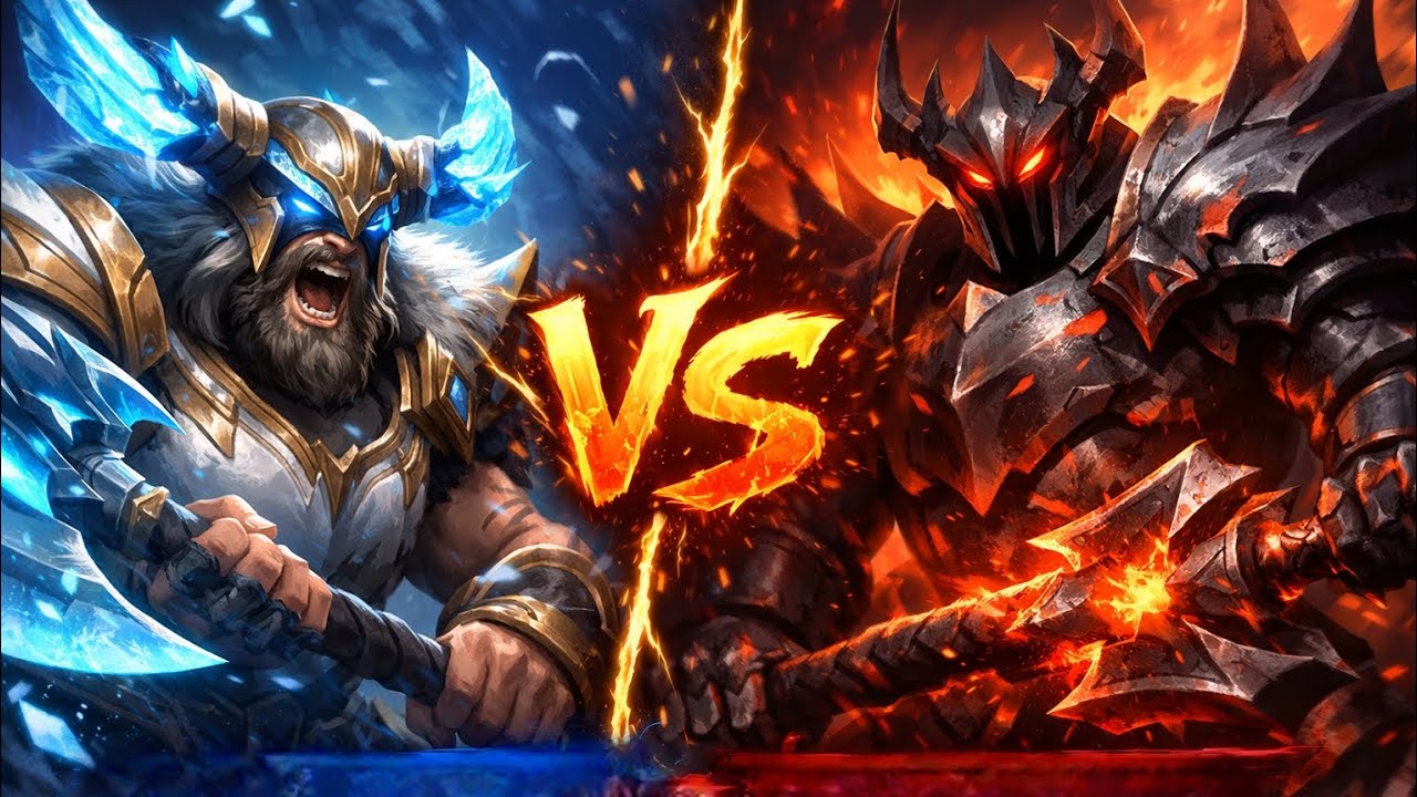 OLAF vs MORDEKAISER pelea en top. El mejor 1 vs 1 wild rift