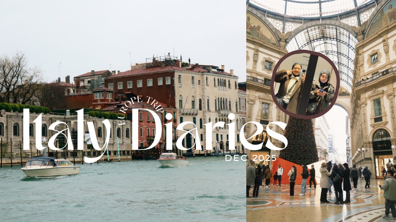 Exploring Milan to Venice as a first-timer | Europe Trip '25