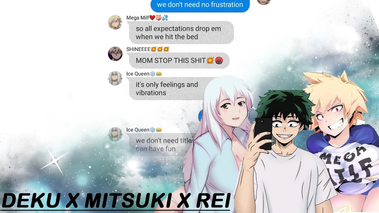 Deku x Mitsuki x Rei || MHA/BNHA (Not) Lyric Prank || No Strings || Read description before watching