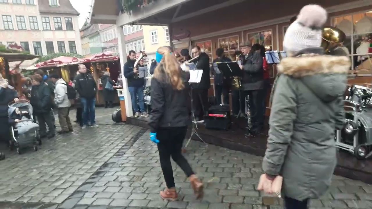 Almanya sokak orkestra deutschlad müzik uzun hali