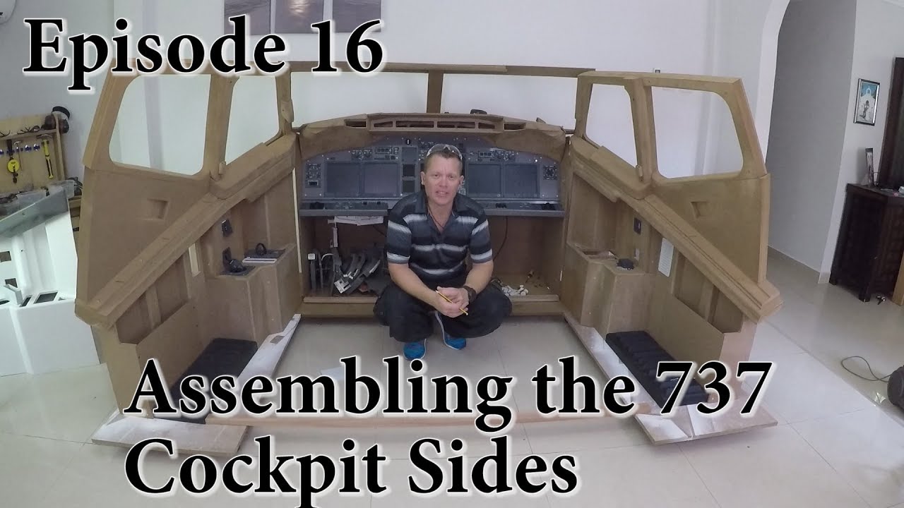737 Sim Build - Building the Sidewalls #16
