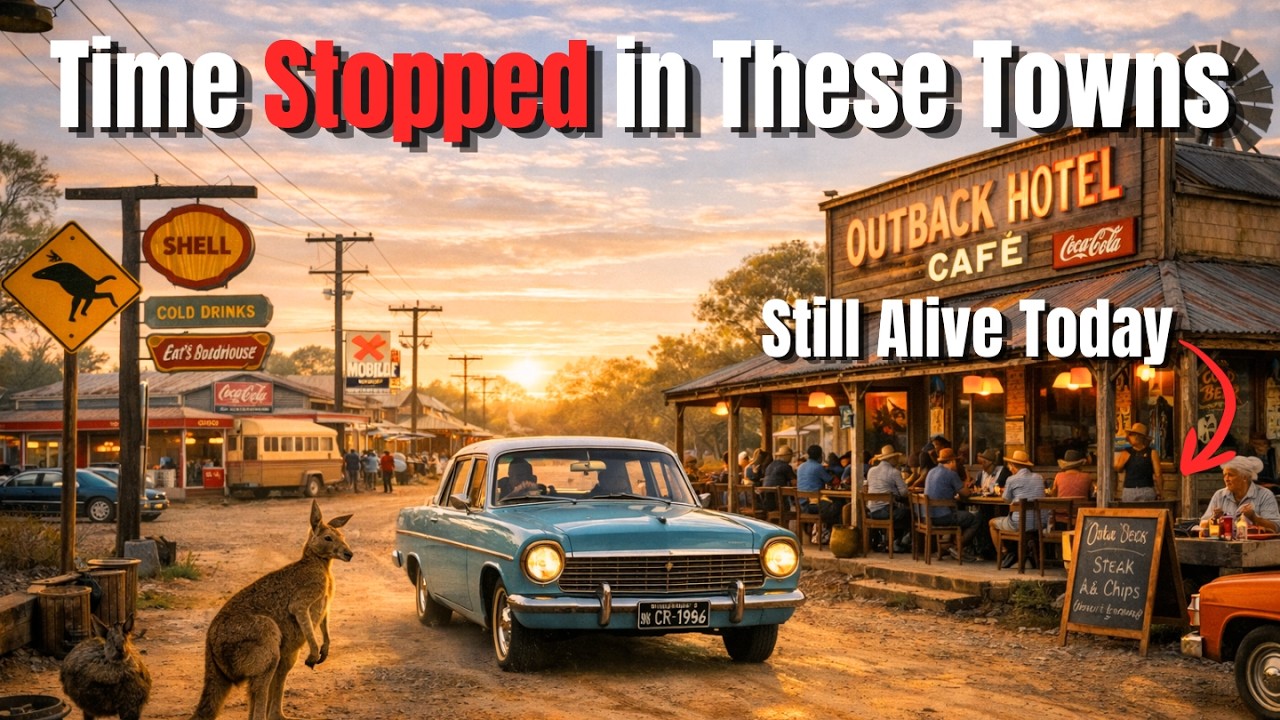 10 Australian Towns Where Time Stopped in the 1960s (Still Alive Today)