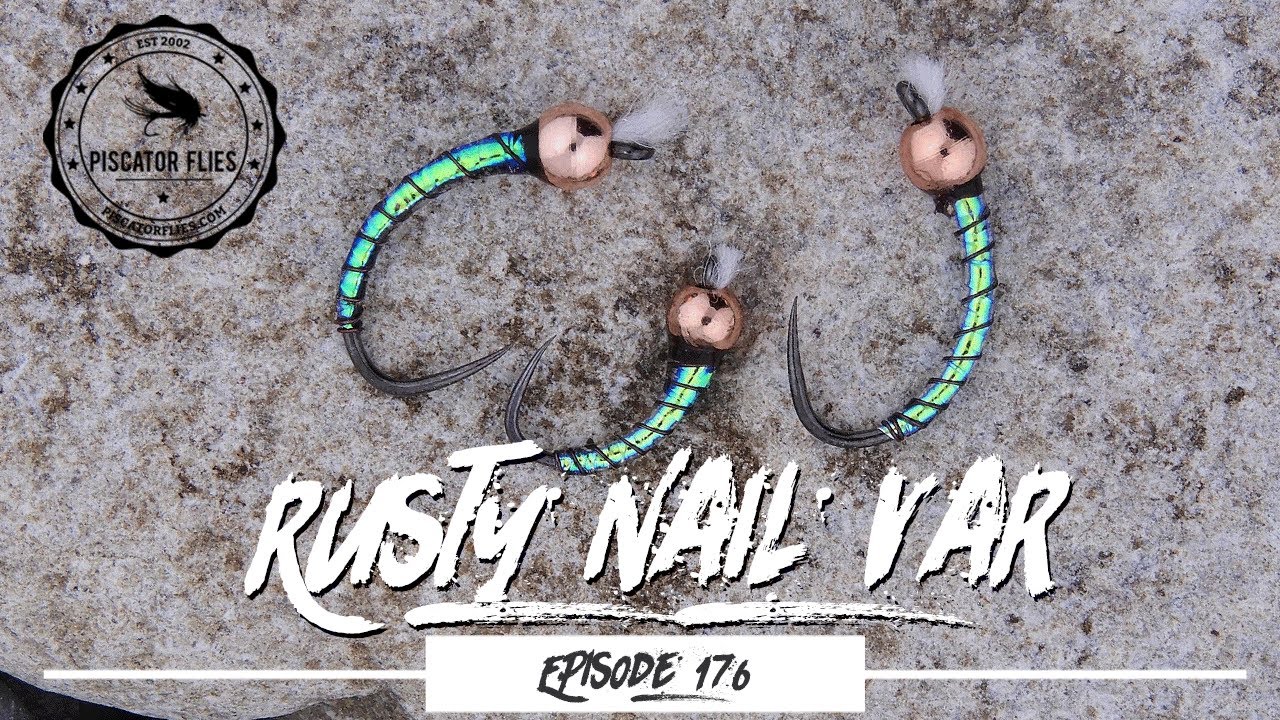 Вязание мушки Rusty Nail Chironomid Var Stillwater Fly Pattern - Ep176 PF #PiscatorFlies