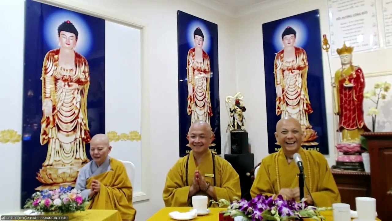 THẦY THÍCH TỊNH HẢI CHIA SẺ PHÁP HỘ NIỆM TẠI PHÁP HỘI BRISBANE SÁNG 4.4.2026